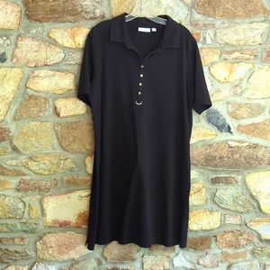 Susan Graver polo shirt dress